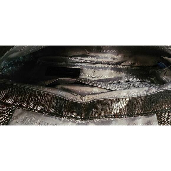 Simply Vera Wang Sequins Evening Clutch Purse Metallic Accent. - Picture 11 of 13